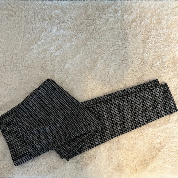 Loft Black/Gray Pants - Picture 2 of 3